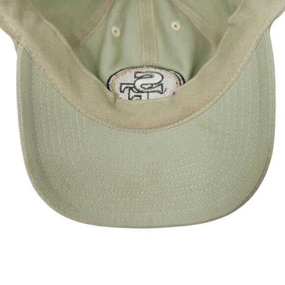 NFL San Francisco 49ers Football Adjustable Strapback Cap Baseball Hat Khaki - Picture 7 of 15